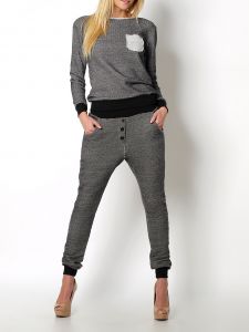 Dzianinowa, sportowa bluza Dzianinowa, sportowa bluza